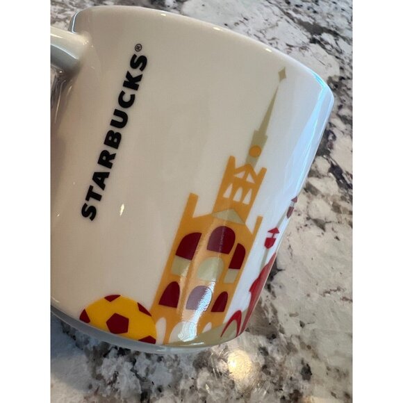 Starbucks Barcelona Spain Europe You are Here Coffee‎ Mug 14 oz Cup NWT City - Picture 2 of 7